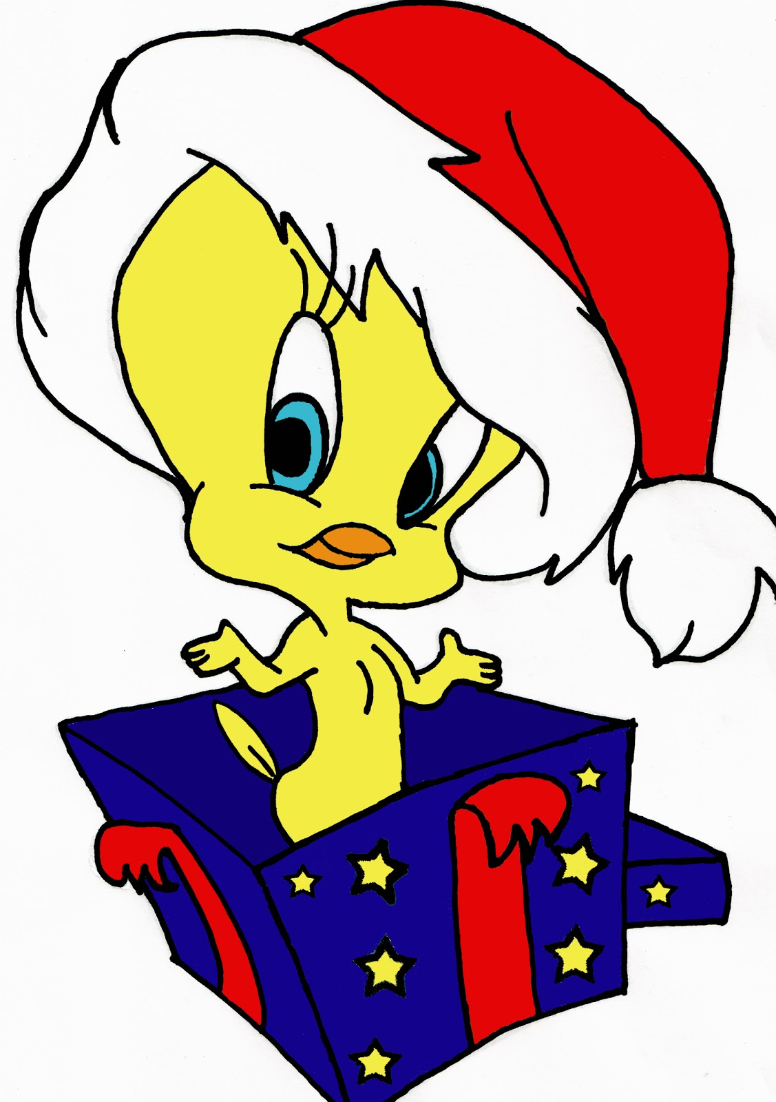7 Free Disney Characters Tweety Merry Christmas Holiday ...