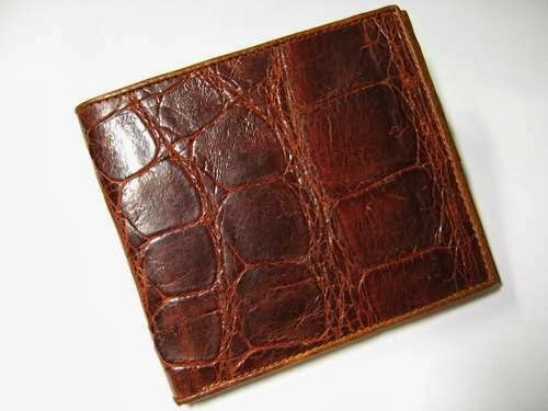 Dompet Buaya Kerajinan  Kulit Buaya