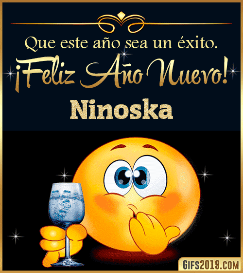 Gif feliz año nuevo ninoska Gif feliz año nuevo ninoska