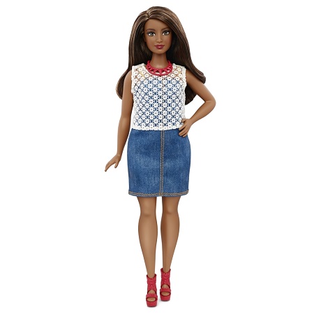 Coleção Barbie Fashionistas 2016  Curvilínea (curvy)