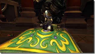 Vieja foto de Zico al interior de las montañas de Storm Peaks, Northrend