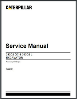 Cat 313D2 GC, Cat 313D2 L Service Manual Excavator