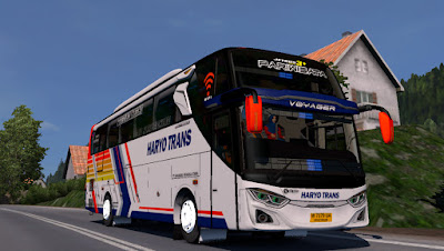 Livery Haryo Trans for Jetbus 3+ SHD HINO RK8 Adudu Cvt Diny V1 by Fayaz