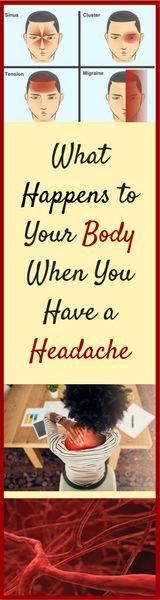 What Happens to Your Body When You Have a Headache