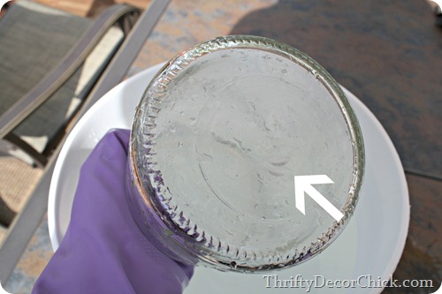 how to put a hole in glass