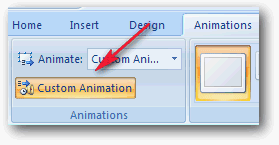 Custom animation