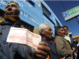 Renta Dignidad: beneficio mensual para personas mayores de 60 años en Bolivia