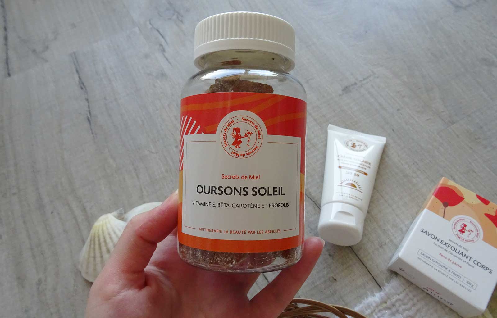 Secrets de Miel oursons soleil