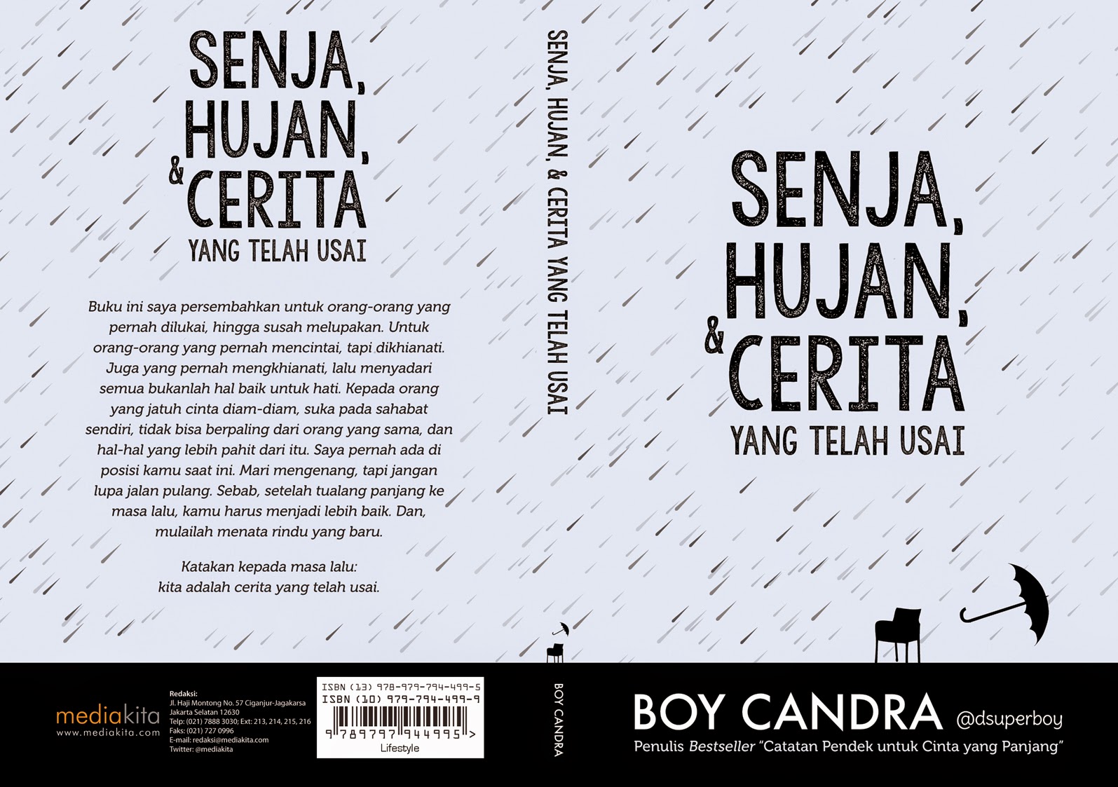 Gadis Kurus: “Senja, Hujan dan Cerita yang Telah Usai” Karya Boy Chandra