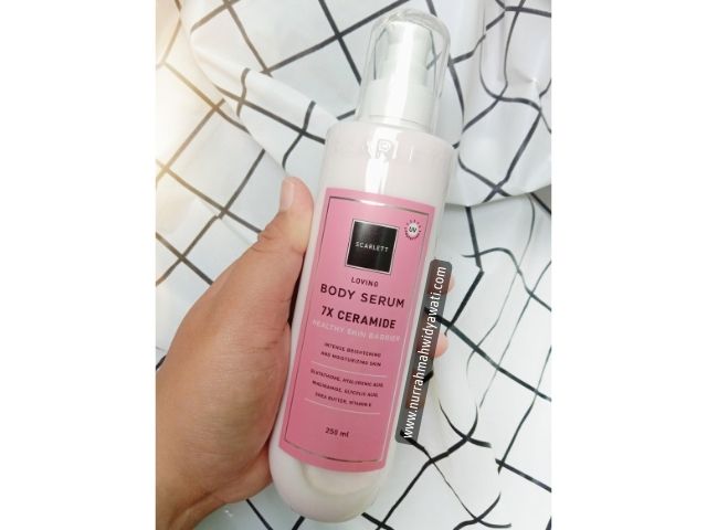 kandungan Scarlett Loving Body Serum