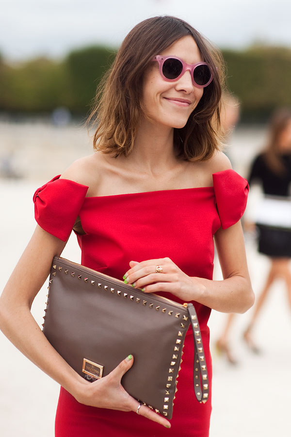 Paris Fashion Week SS 2012...Before Valentino: Alexa, Charlotte and Caroline