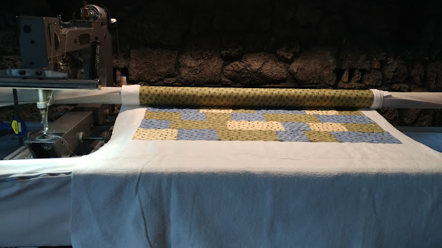 The first test run on the longarm