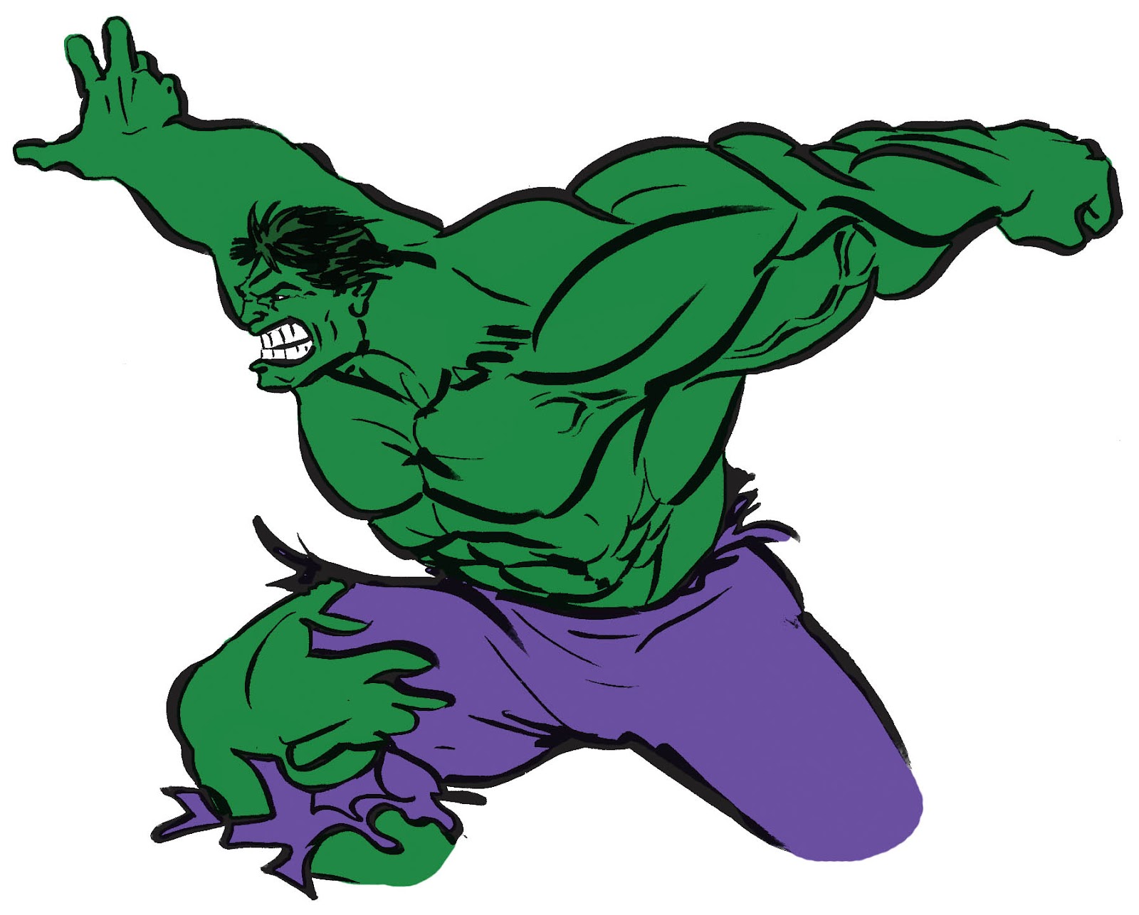 Sibeloy Gambar Hulk 