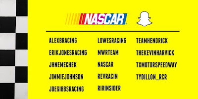 Have You Found NASCAR On Snapchat Yet?