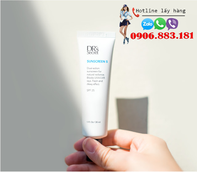 DR's Secret Sunscreen 5 kem Chống Nắng SPF25