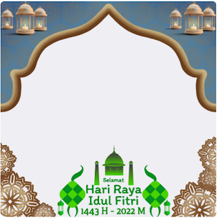 Kumpulan Twibbon Selamat Hari Raya Idul Fitri 2022 png gambar kartu ucapan lebaran 2022 Twibbon di media sosial seperti Instagram, Facebook,Twitter