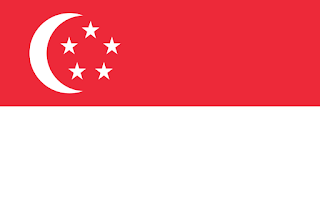 Bendera Negara Singapura di Kawasan Asia Tenggara