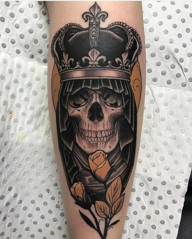 Tatuajes de la Santa Muerte