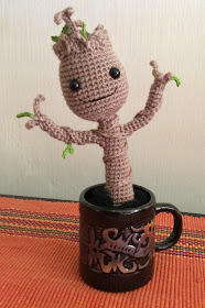 Crochet / Amigurumi Baby Groot