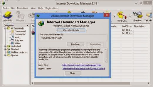 Internet Download Manager 6.18 Build 4 + Patch