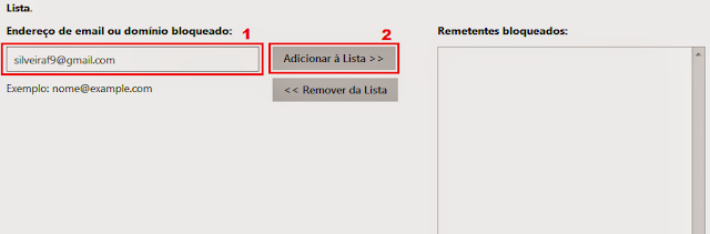 Como bloquear email no Hotmail