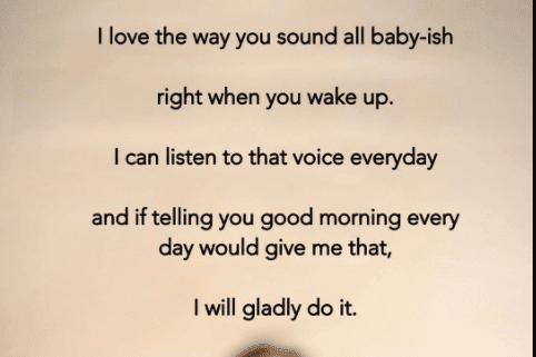 Best Romantic Good Morning Poem