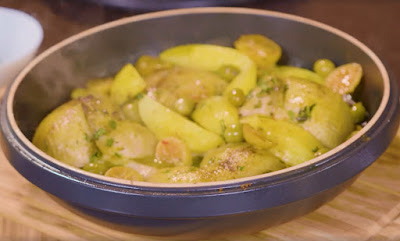 How to make chicken Tagine with potatoes