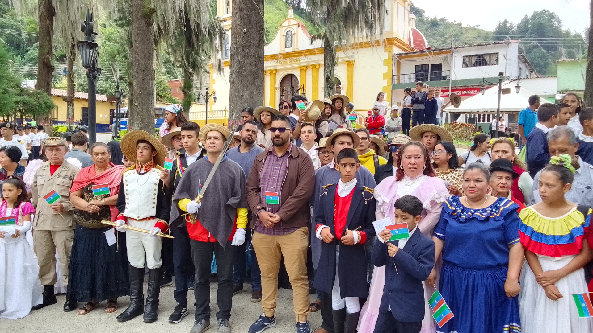 Realizados actos conmemorativos “El Paso de Bolívar” en Tabay