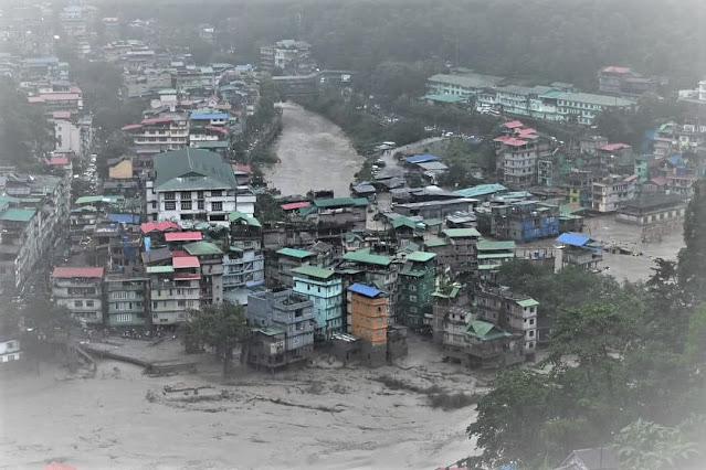 Sikkim Cloudburst Triggers Flash Floods 43, Including 20 Soldiers Missing