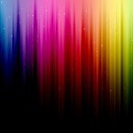 Beautiful rainbow color background