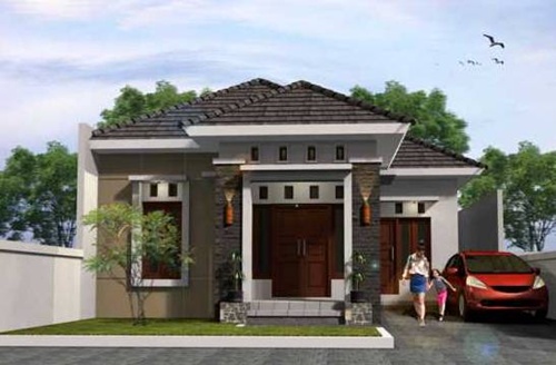 Model Teras Depan Dan Belakang Rumah Minimalis