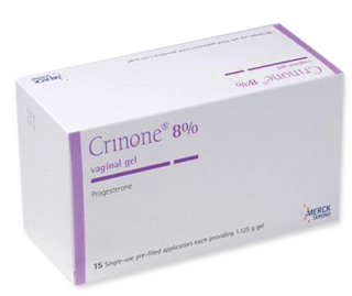 Crinone 8% Progesterone Vaginal Gel جل مهبلي