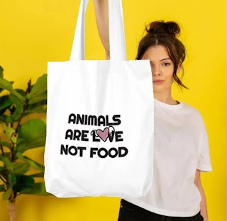 animal lover tote bag