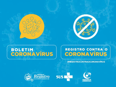 Boletim Coronavírus: 23 casos suspeitos e nenhum confirmado em Registro-SP