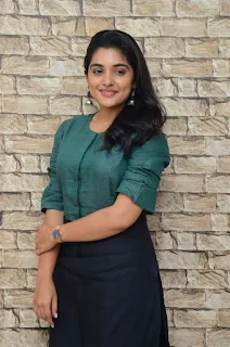 Actress Niveda Thomas Stills at Brochevarevarura movie Interview