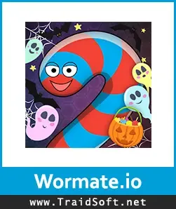 شعار تحميل لعبة الدودة Wormate.io