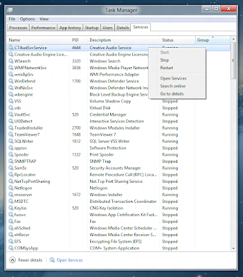 Windows 8 Task Manager