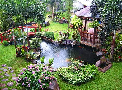 Garden Designe on Garden Design 2013 Tropical Garden Design