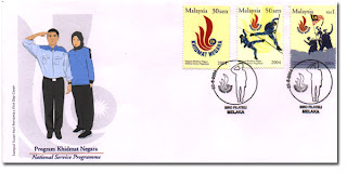 National Service First Day Cover