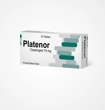 سعر ودواعي استعمال دواء بلاتينور Platenor للسكتة الدماغية