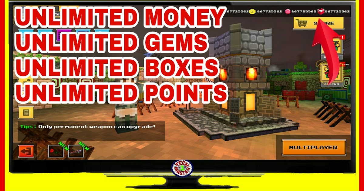 Block Force Cops N Robbers Hack Unlimited Money Gems Box Points Version 2 2 2 No Root Mod Download