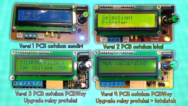 Transistor Tester dari waktu ke waktu