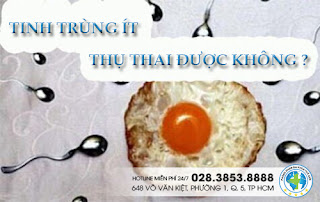 tinh trung it co thu thai duoc khong