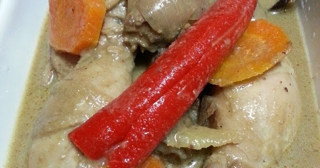 SupermakWannabe: Ayam Masak Kurma Che Mat Gebu