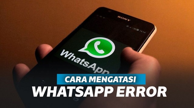 Cara Mengatasi WA Error