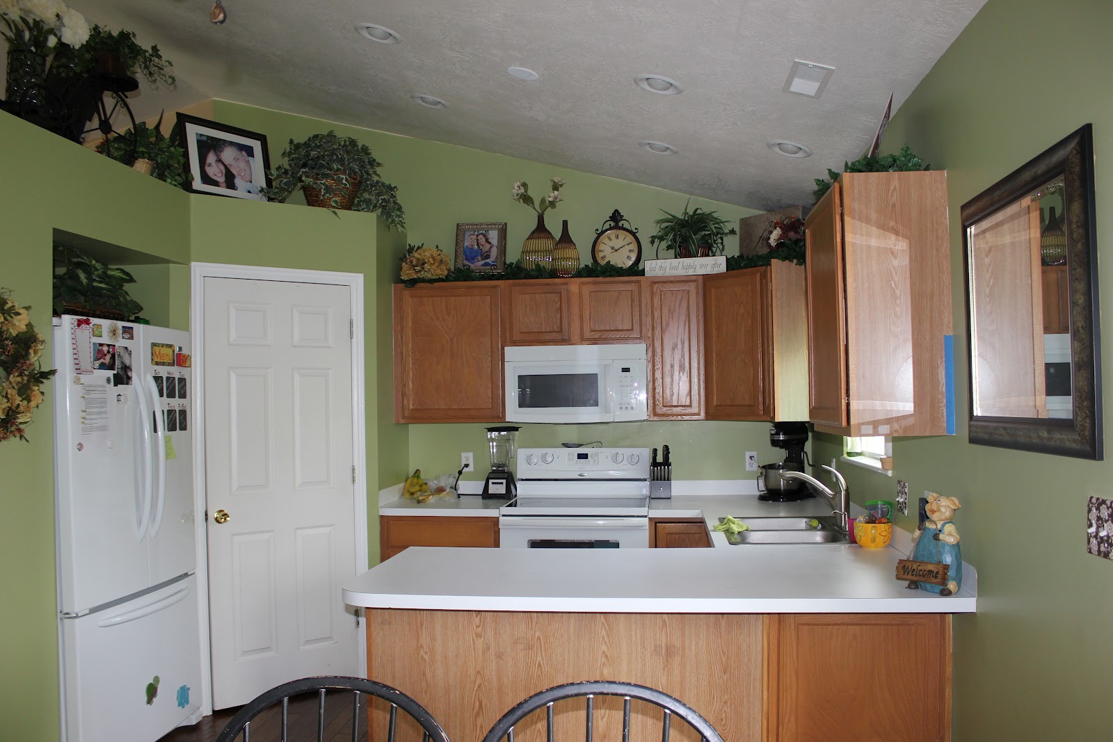 Natural Oak Kitchen Cabinets