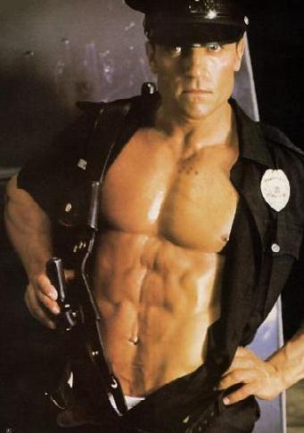 Hot Cop Unbuttoned Shirt Stripper Our Advertisers