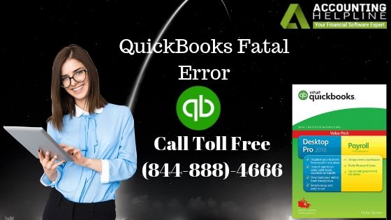 At times you might encounter a QuickBooks Fatal Error during the installation or while performing an update of the program on Windows operating systems. Once you get the fatal error in QuickBooks it displays "Fatal Error During Installation: Installer encountered an internal error or an error related to.NET framework.
