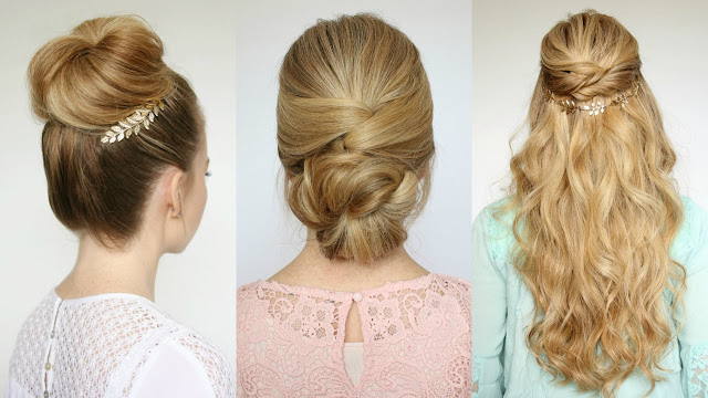 Fancy updos for long hair z end