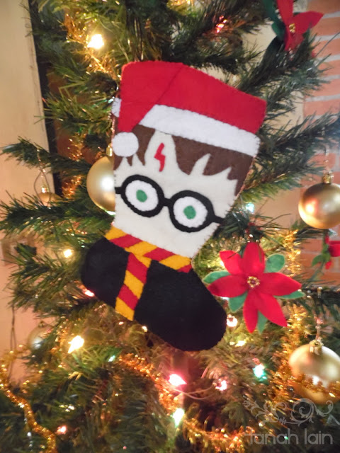 Manualidades Navideñas: Bota de Fieltro - Harry Potter